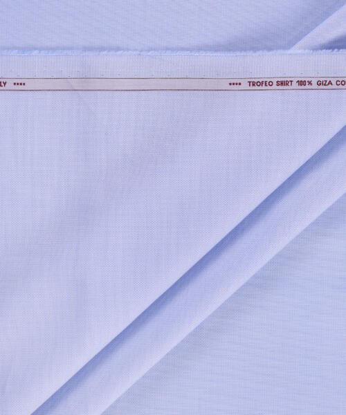 Zegna powder blue 100% giza cotton